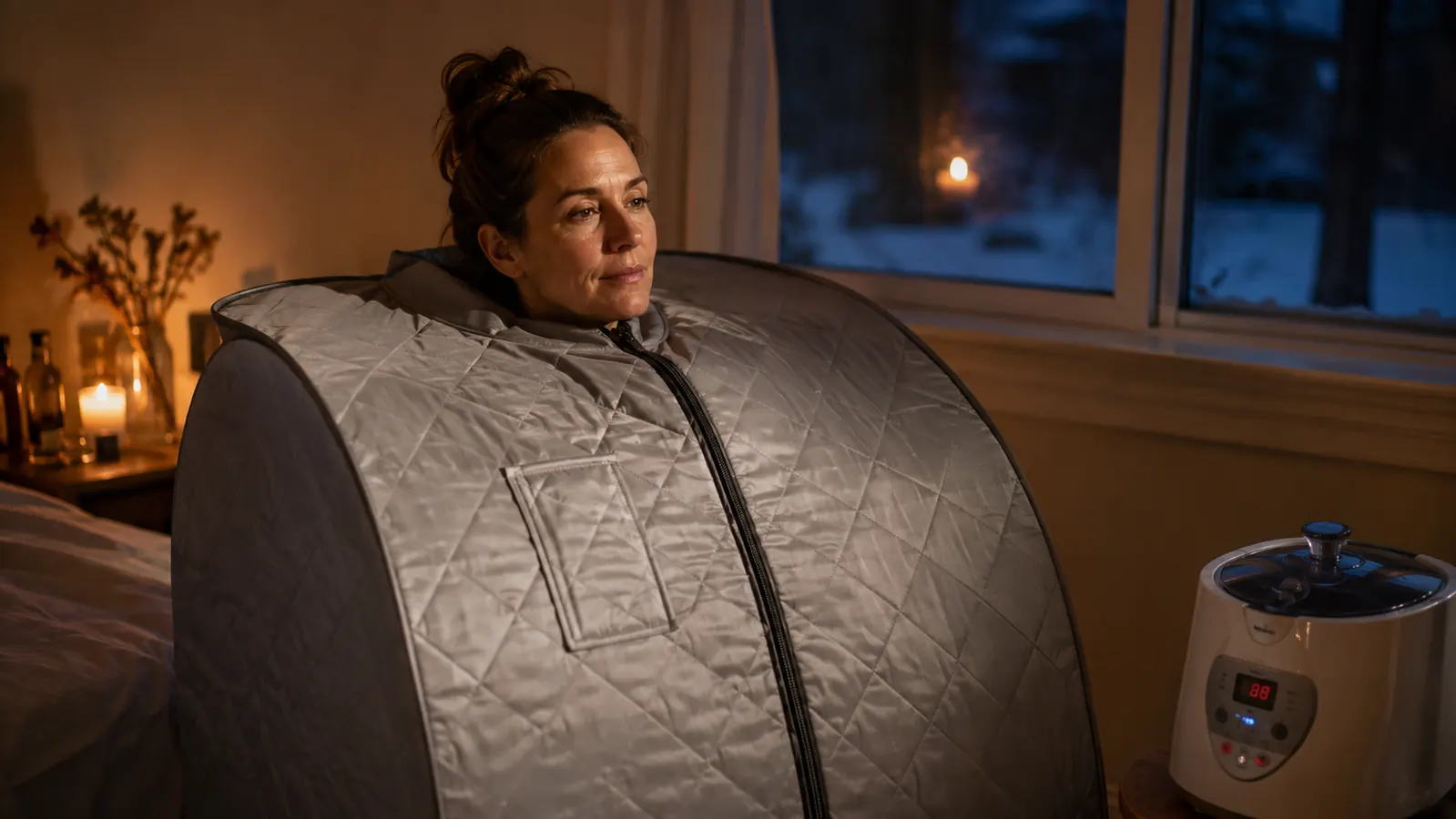 How a $115 Portable Sauna Changed My Winter Evenings