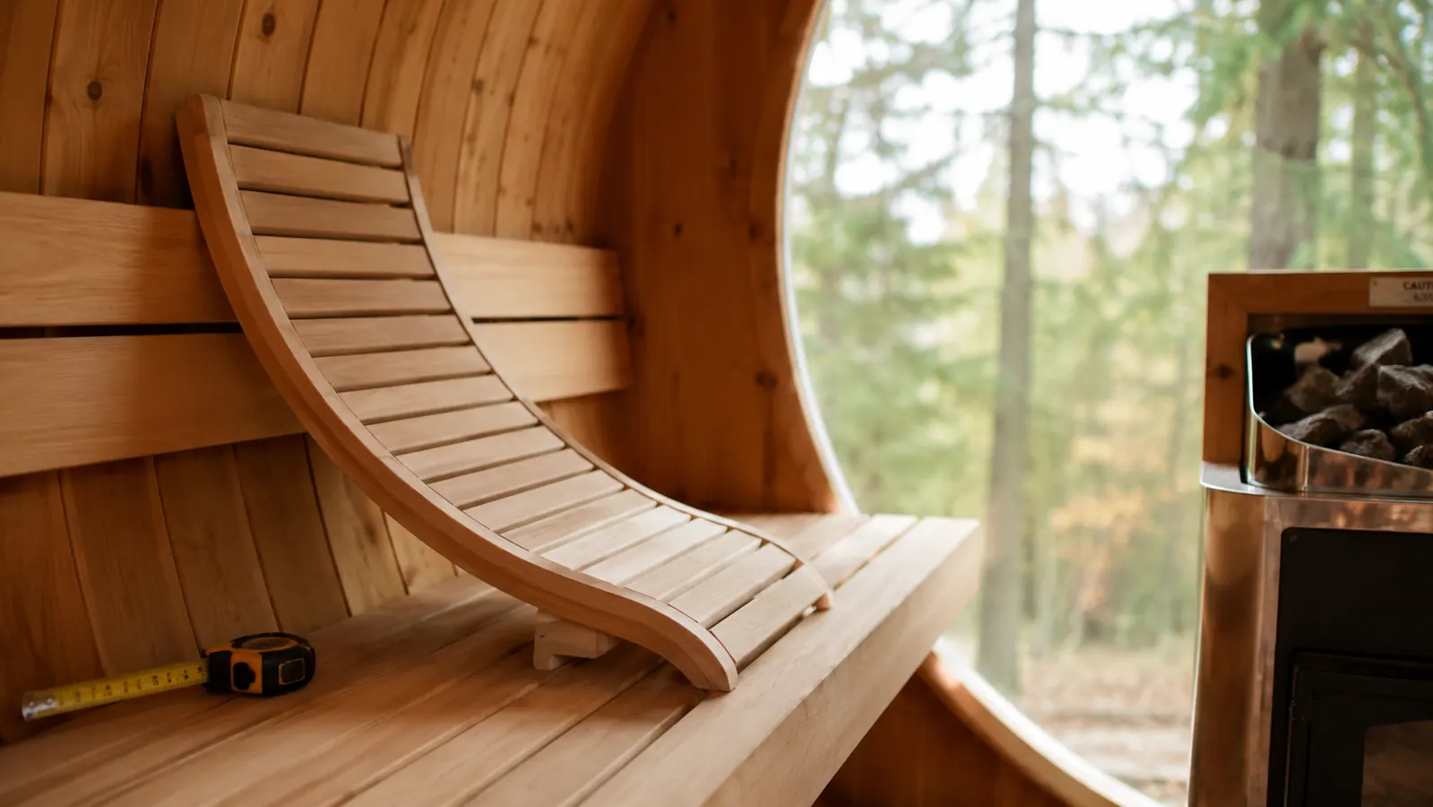 How to Add a Backrest to Your Home Sauna (Step-by-Step)
